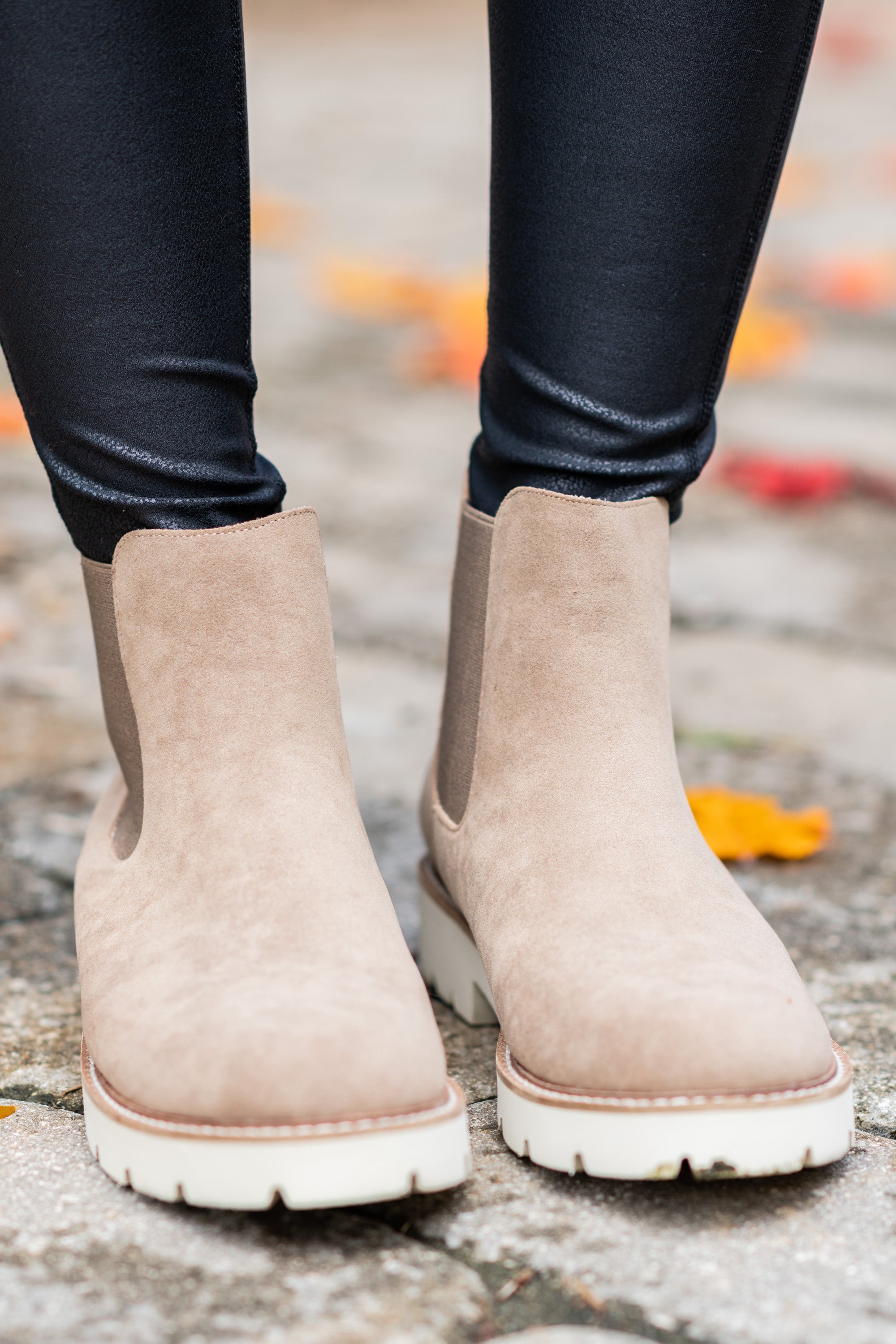 Make It Your Own Latte Brown Booties