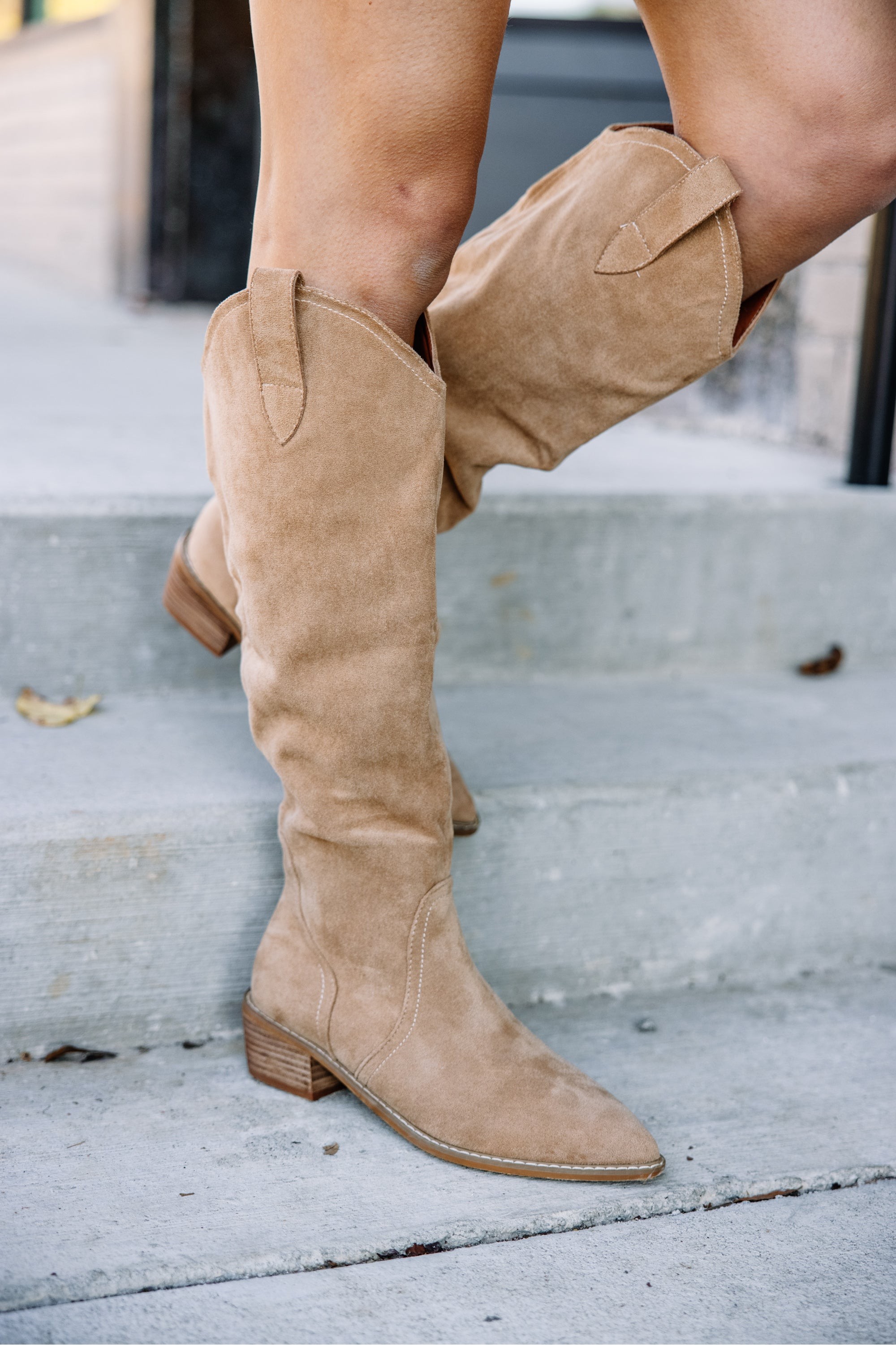 Make It Happen Almond Brown Boots