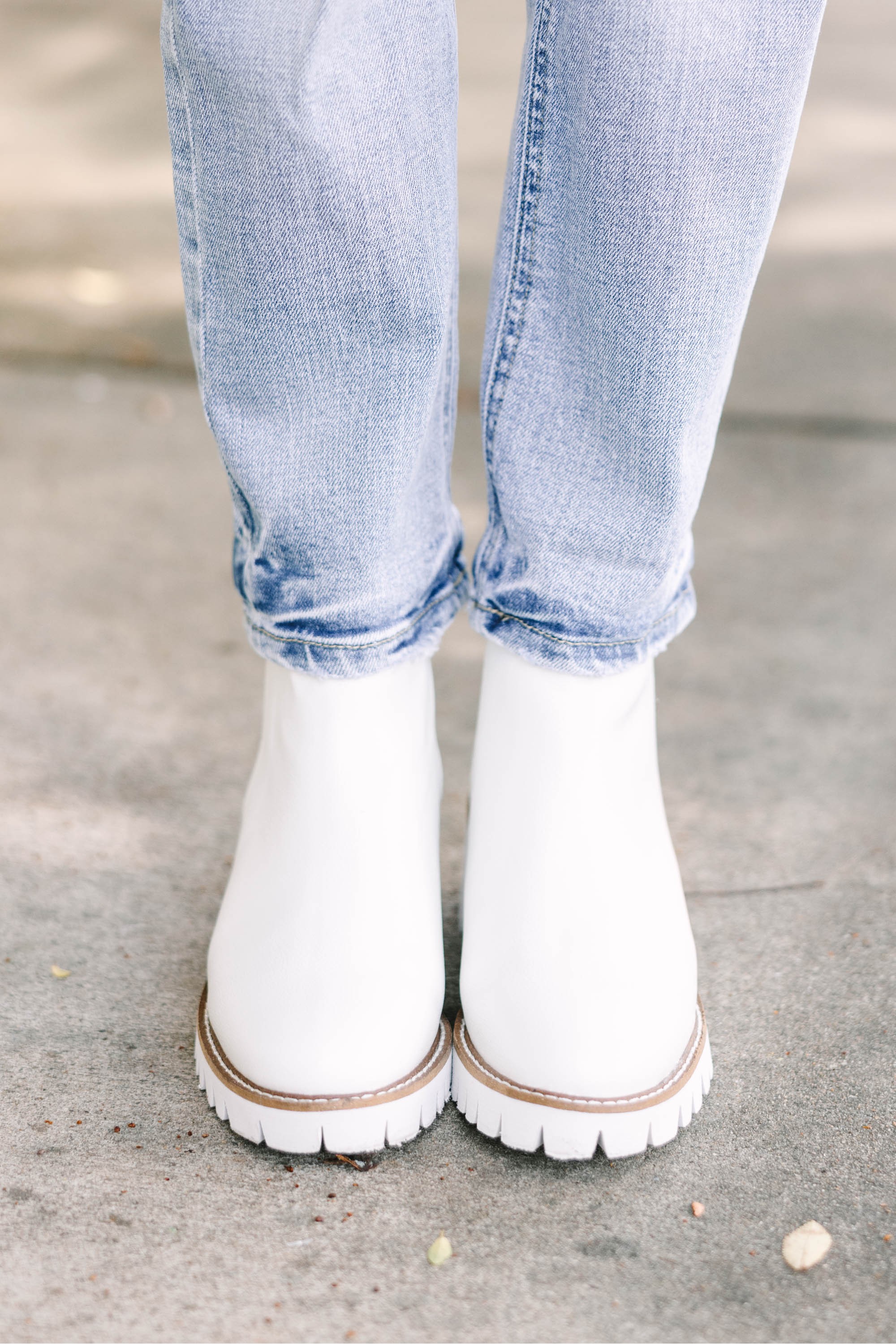 It's Not Over White Booties